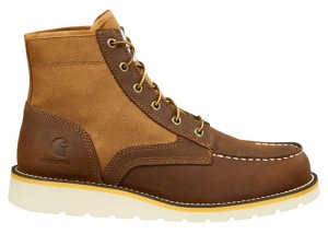 Carhartt 6" Moc Toe Dolgu Topuk Bot Erkek Kahverengi | WIV-957341