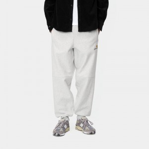 Carhartt American Script Jogging Pantolon Erkek Gri | CHJ-329504