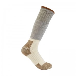 Carhartt Arctic Heavyweight Merino Wool Blend Boot Socks Erkek Kahverengi | UHW-526418