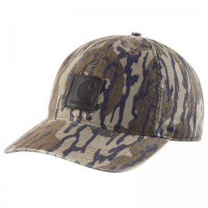 Carhartt Canvas Camo Şapkalar Erkek Camo | TFD-874563