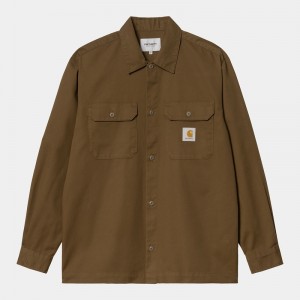 Carhartt Craft Gömlek Erkek Kahverengi | PNU-162079