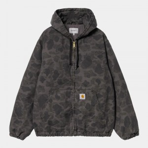 Carhartt Duck Active Ceket Erkek Siyah | LNK-243690