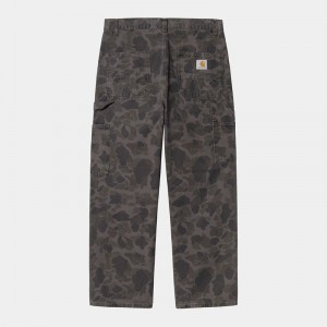 Carhartt Duck Single Knee Pantolon Erkek Siyah | YXN-826375