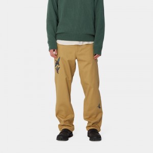 Carhartt Ducks Single Knee Pantolon Erkek Haki | RJX-439605