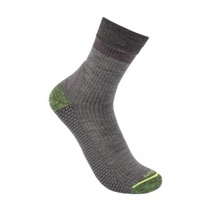 Carhartt Force® Grid Lightweight Merino Wool Blend Crew Socks Erkek Gri | SAR-710596