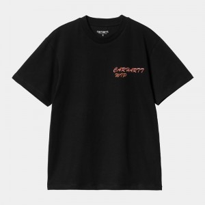 Carhartt Gelato Tişört Kadın Siyah | HRA-718256