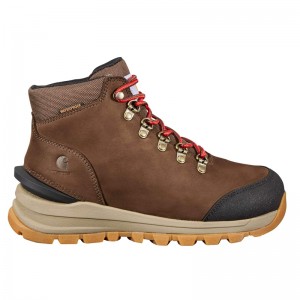 Carhartt Gilmore Waterproof Alloy Toe Iş Botu Kadın Koyu Kahverengi | VLZ-728603