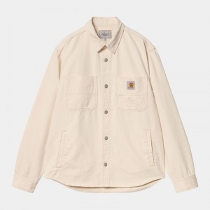 Carhartt Glenn Gömlek Ceket Erkek Beyaz | BJW-507836