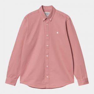 Carhartt Madison Gömlek Erkek Pembe | VCY-602947