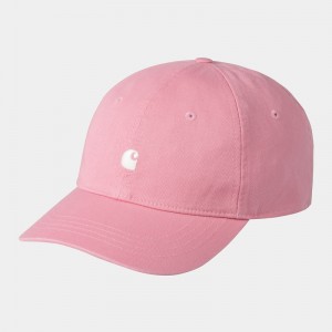 Carhartt Madison Logo Şapkalar Erkek Pembe | LDH-213460