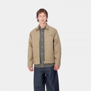 Carhartt Module Script Ceket Erkek Bej Rengi | ZSU-714659