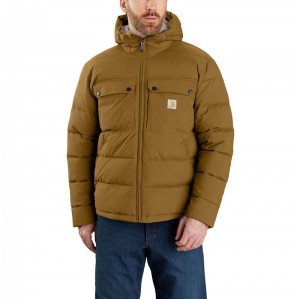 Carhartt Montana Loose Fit Insulated Ceket Erkek Kahverengi | LAC-327814