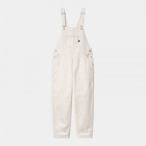 Carhartt Norris Bib Tulum Kadın Beyaz | GNO-628054