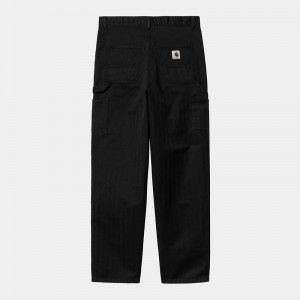 Carhartt Norris Single Knee Pantolon Kadın Siyah | RKT-321680