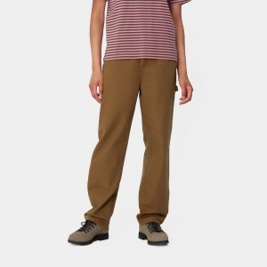 Carhartt Pierce Straight Pantolon Kadın Kahverengi | BJP-384629