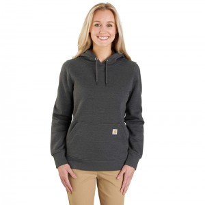 Carhartt Rain Defender® Relaxed Fit Midweight Sweatshirt Kadın Koyu Gri | CVT-819762