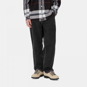 Carhartt Simple Pantolon Erkek Siyah | FTD-194056