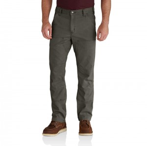 Carhartt Utility Double-Knee Pantolon Erkek Koyu Gri | NCR-584960