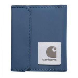 Carhartt Water Repel Fold-Over Cüzdan Erkek Koyu Mavi | OFB-145768