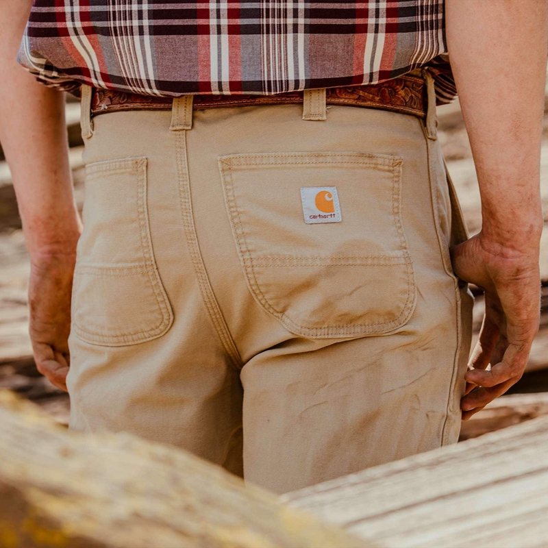 Carhartt 5-Pocket Pantolon Erkek Koyu Haki | EMQ-390671