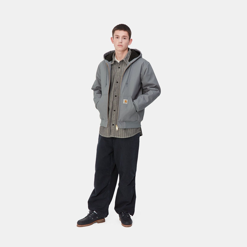 Carhartt Active Kışlık Ceketler Erkek Gri | RYF-569178