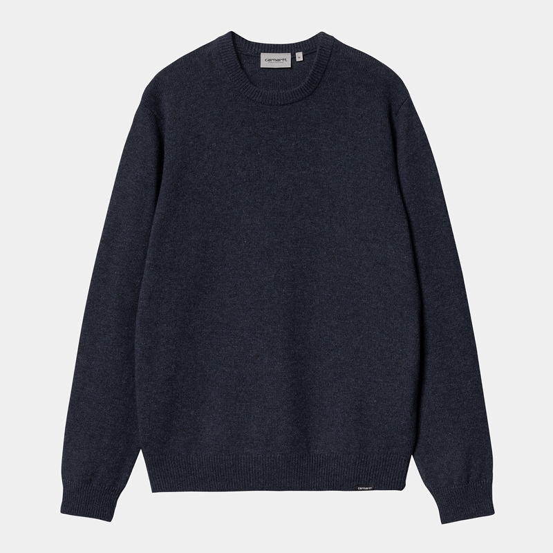 Carhartt Alten Sweatshirt Erkek Lacivert | TIG-562970