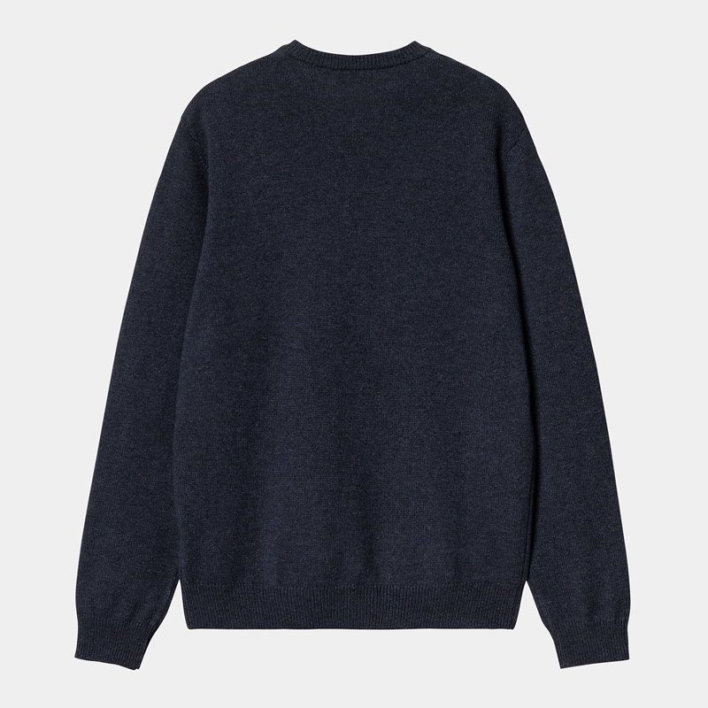 Carhartt Alten Sweatshirt Erkek Lacivert | TIG-562970