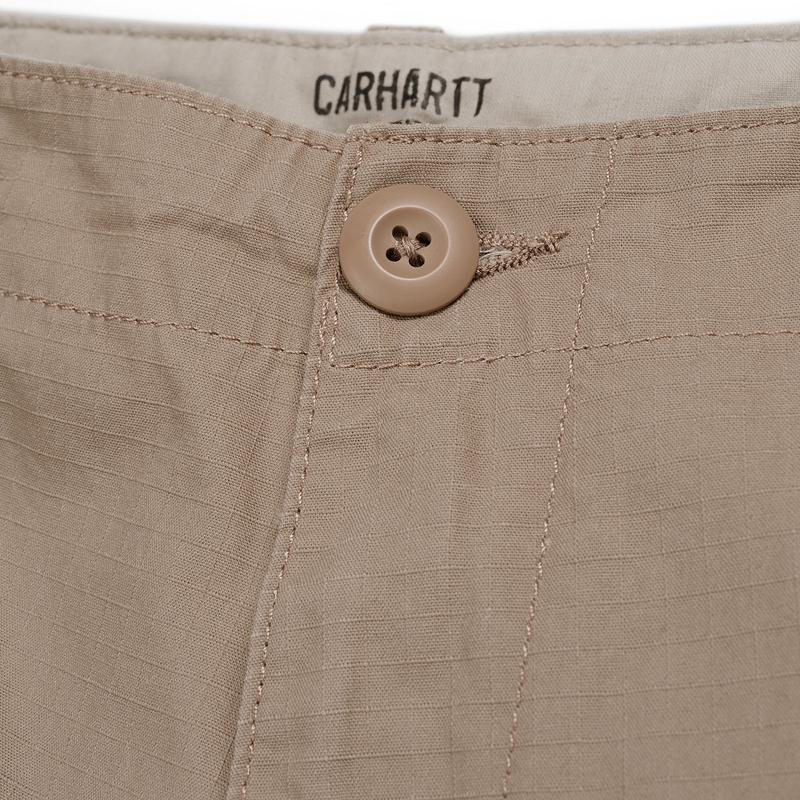 Carhartt Aviation Şort Erkek Bej Rengi | BMZ-580639