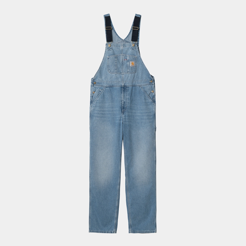 Carhartt BIB Tulum Erkek Mavi | NWD-678059