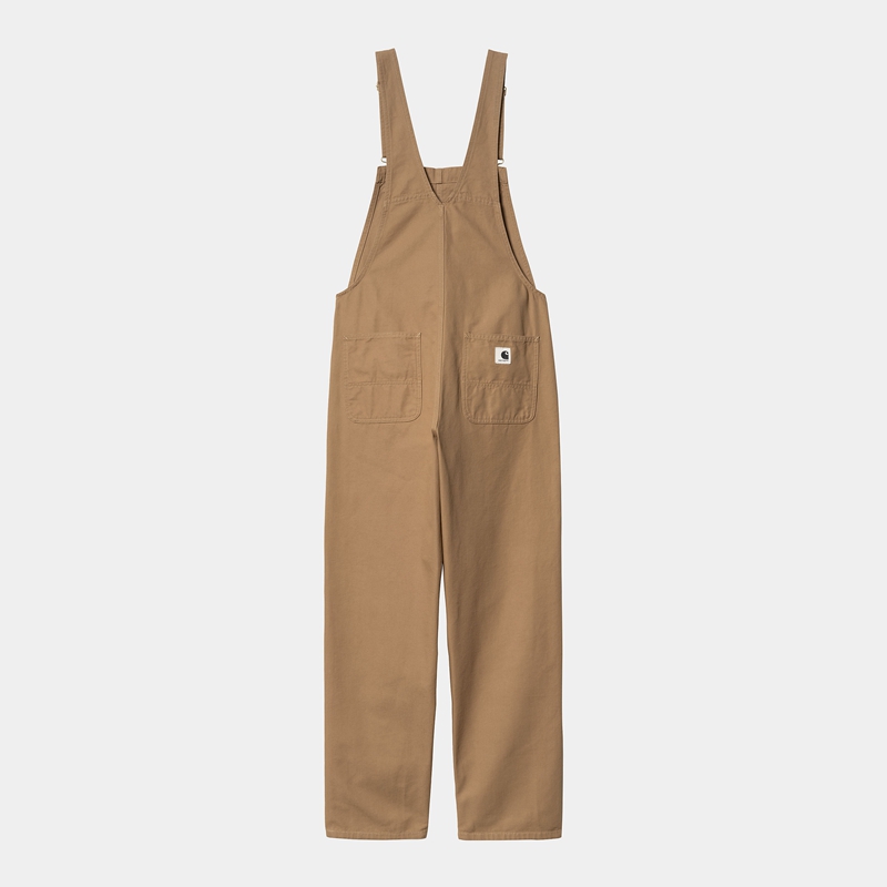 Carhartt Bib Straight Tulum Kadın Bej Rengi | CXZ-180253