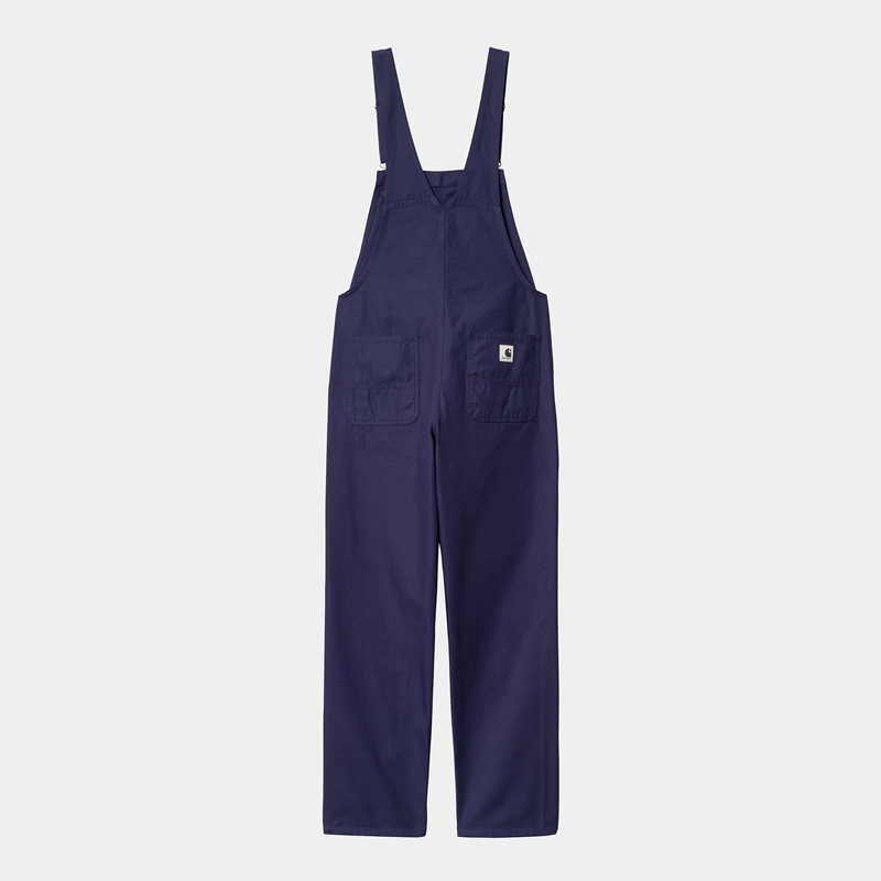 Carhartt Bib Straight Tulum Kadın Mavi | ETZ-218739