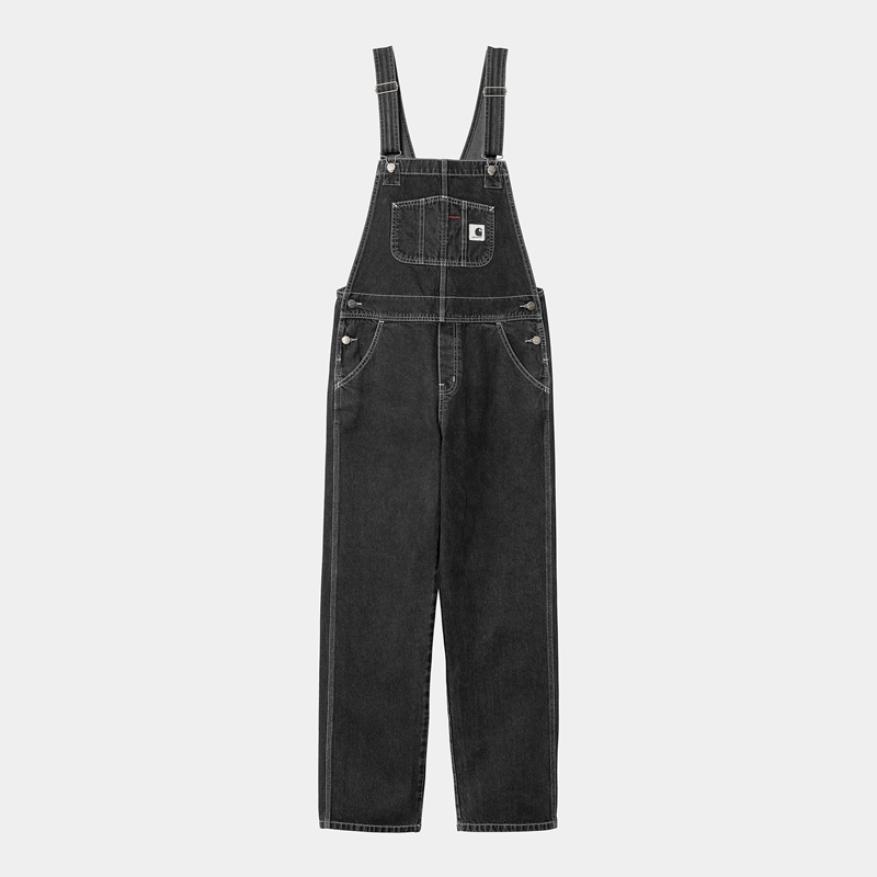 Carhartt Bib Straight Tulum Kadın Siyah | LPS-308416