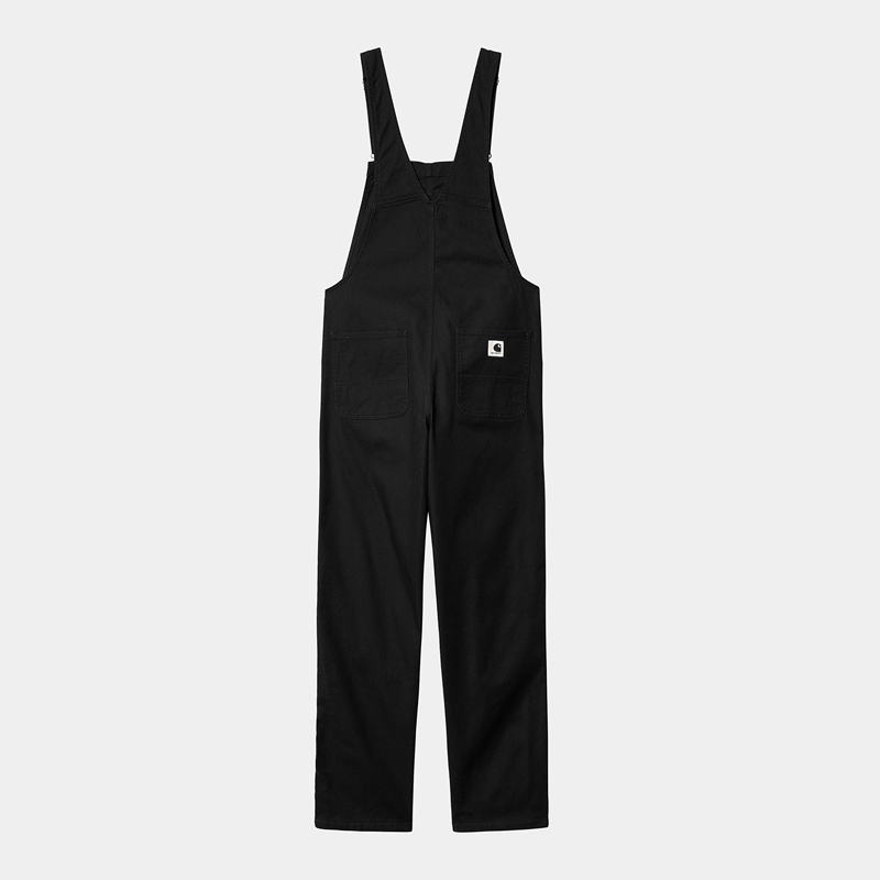 Carhartt Bib Straight Tulum Kadın Siyah | YOH-932704