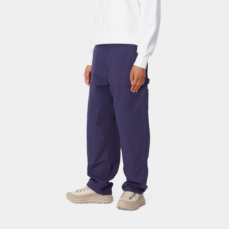 Carhartt Brandon Double Knee Pantolon Kadın Mavi | FKJ-975820