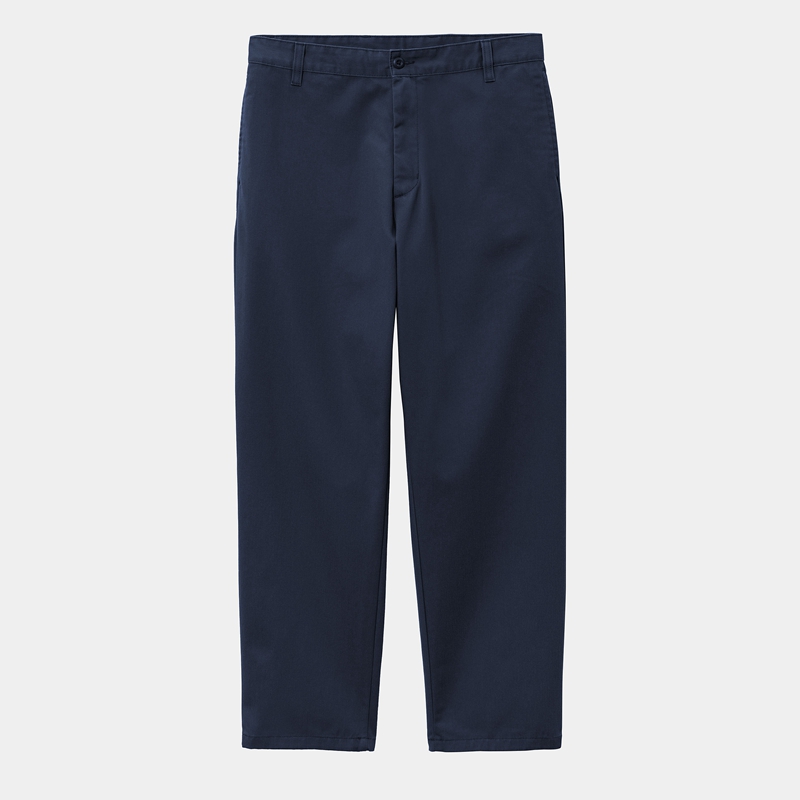 Carhartt Calder Pantolon Erkek Lacivert | BTW-021456