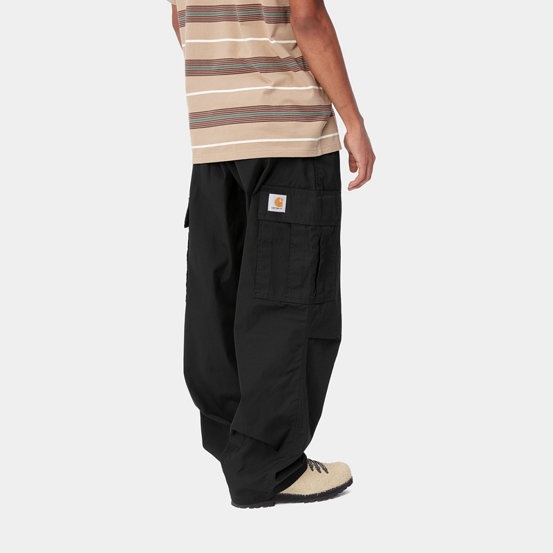 Carhartt Cole Kargo Pantolon Erkek Siyah | HRS-041376