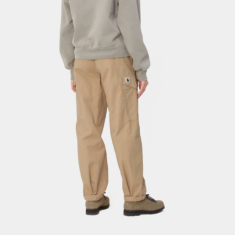 Carhartt Collins Pantolon Kadın Bej Rengi | BCE-958137