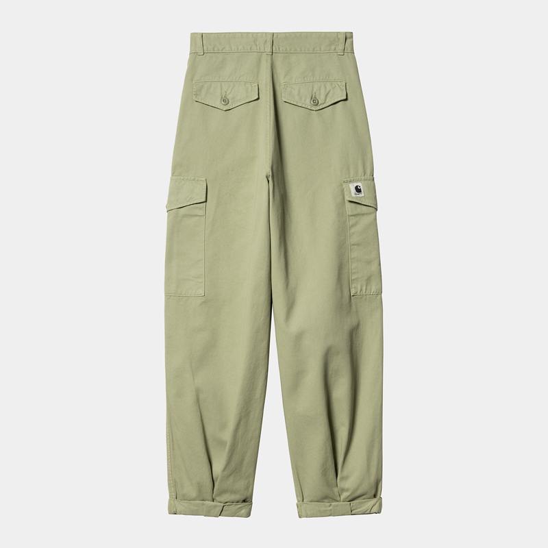 Carhartt Collins Pantolon Kadın Yeşil | VGC-510483