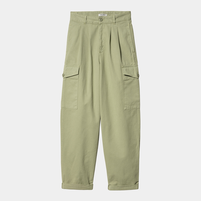 Carhartt Collins Pantolon Kadın Yeşil | VGC-510483