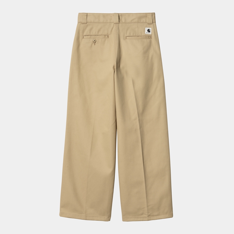 Carhartt Craft Pantolon Kadın Bej Rengi | AUI-253479