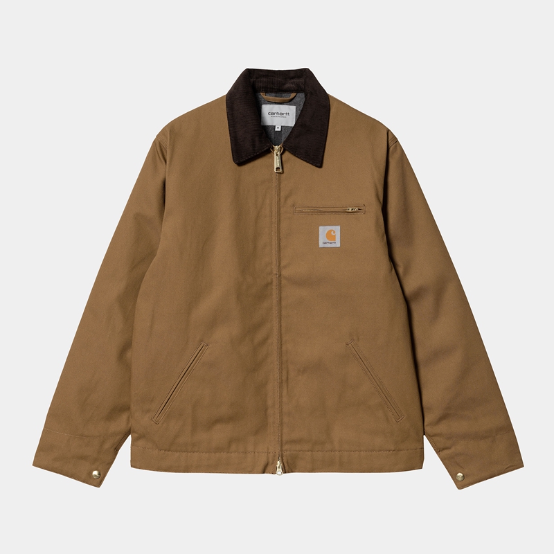 Carhartt Detroit Kışlık Ceketler Erkek Haki | KHN-072541