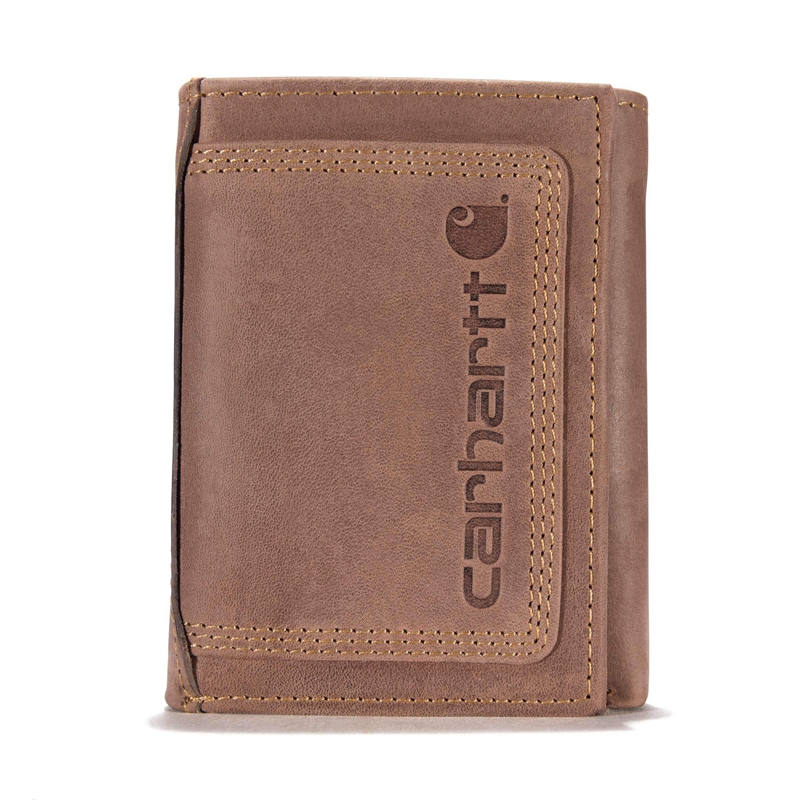 Carhartt Detroit Trifold Cüzdan Erkek Koyu Kahverengi | FQP-203975