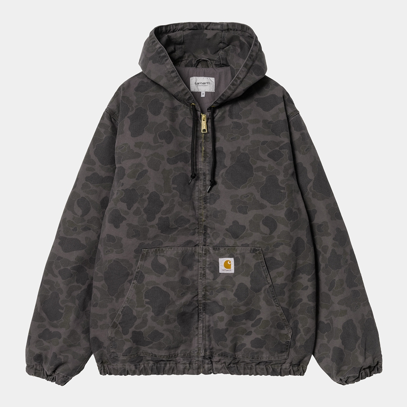 Carhartt Duck Active Ceket Erkek Siyah | LNK-243690