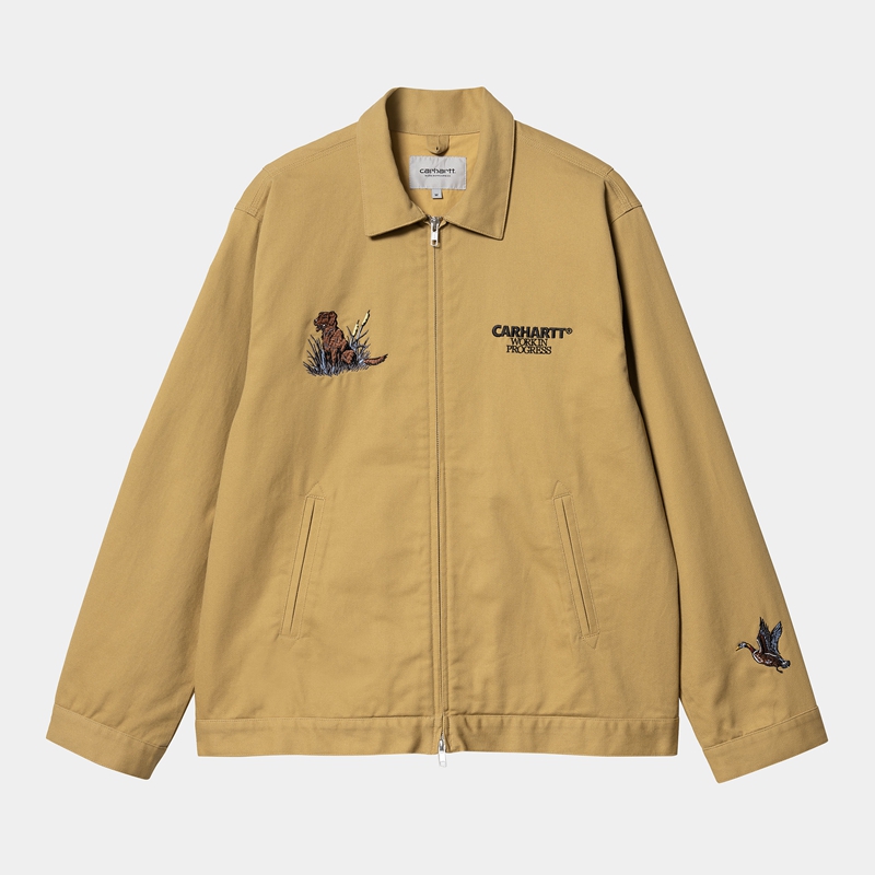 Carhartt Ducks Ceket Erkek Haki | WAN-390471