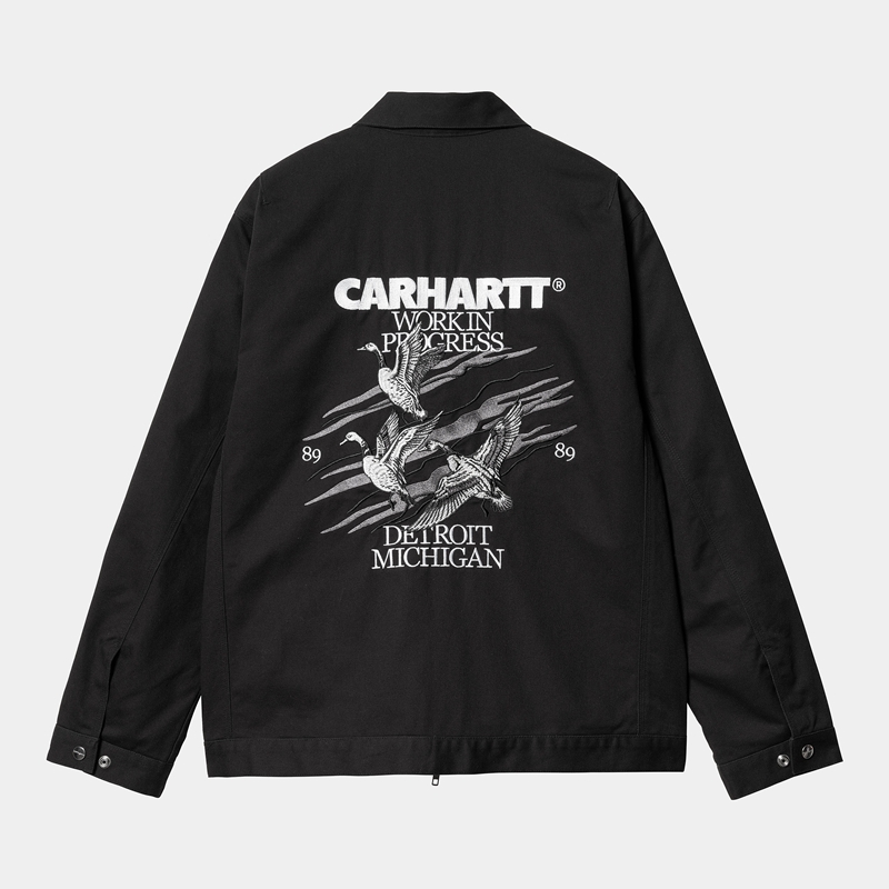 Carhartt Ducks Ceket Erkek Siyah | OID-319748