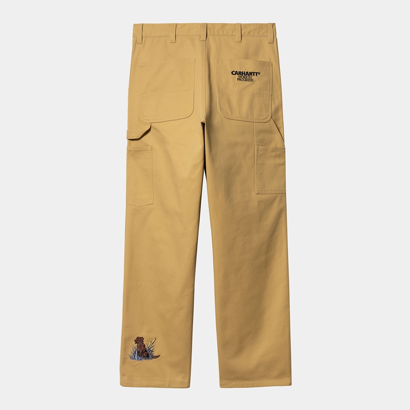 Carhartt Ducks Single Knee Pantolon Erkek Haki | RJX-439605