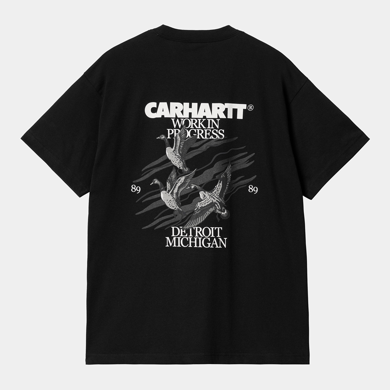 Carhartt Ducks Tişört Erkek Siyah | EPI-186534