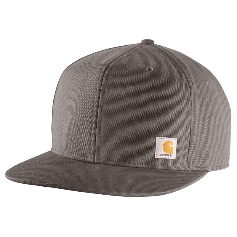 Carhartt Firm Duck Flat Brim Şapkalar Erkek Gri | VGI-925047