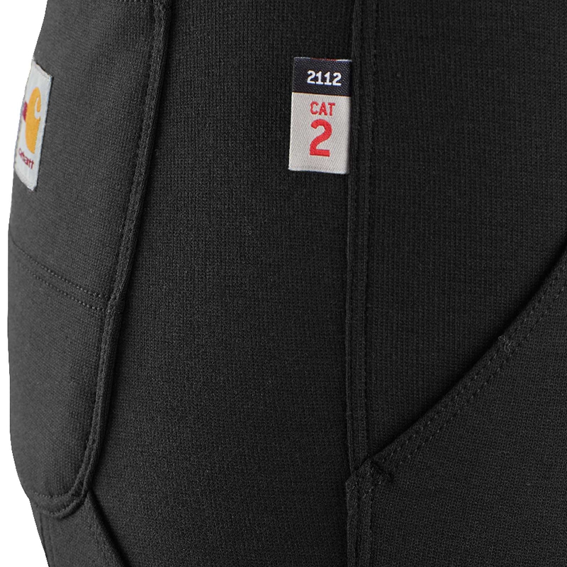 Carhartt Flame-Resistant Force® Midweight Pocket Tayt Kadın Siyah | MKW-218705