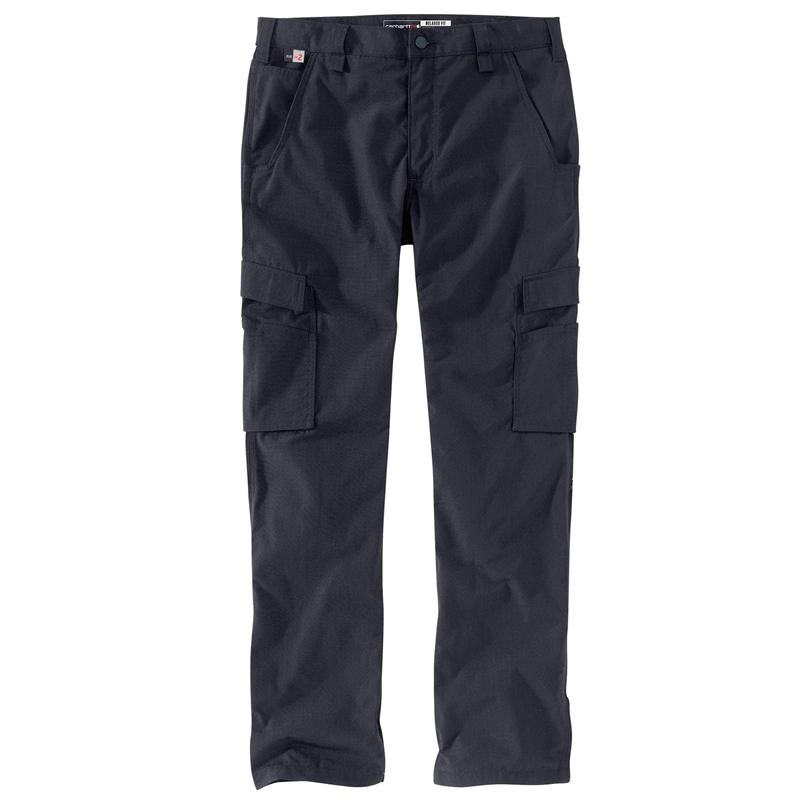 Carhartt Flame-Resistant Force® Relaxed Fit Ripstop Cargo Iş Pantolonu Erkek Siyah | JUG-368059